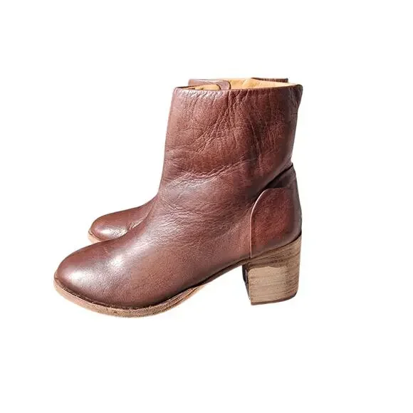 Beek Coronet Handcrafted Heeled Ankle Boots 6 - Picture 10 of 11